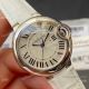 Swiss Quartz Cartier Medium Ballon Bleu 33mm Ss White Leather Strap Watch (8)_th.jpg